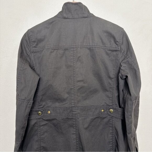 J.crew Womens Small Relaxed Boyfriend Field Jacket In Army Green Color - Picture 14 of 16